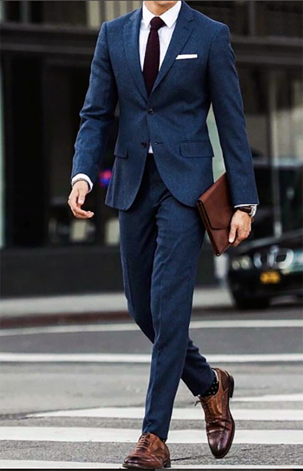 Slim-Fit Two-Piece Suit