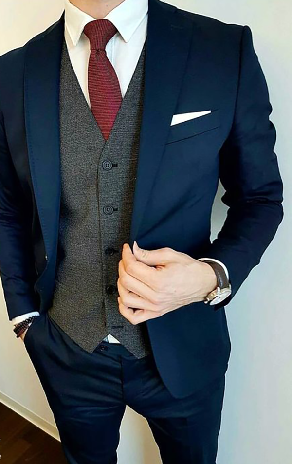 Discover 85+ navy waistcoat and trousers latest - in.coedo.com.vn