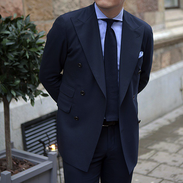 Pant coat hot sale navy blue