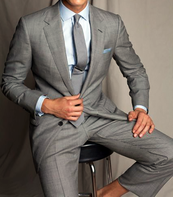 Classic Grey Two Piece Suit | Order From £299, Free Delivery | THE DROP