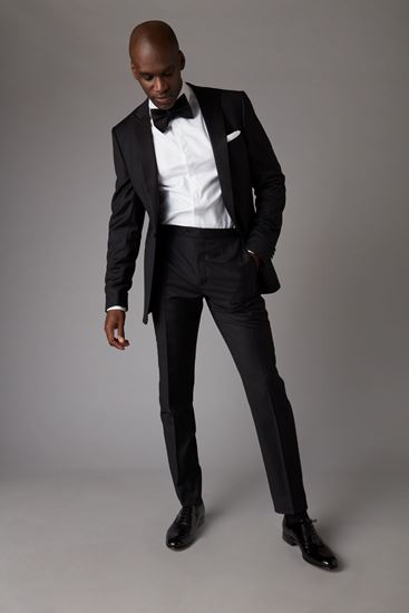 Black Slim Fit Two-Piece Tuxedo | From £299, Free Delivery | THE DROP