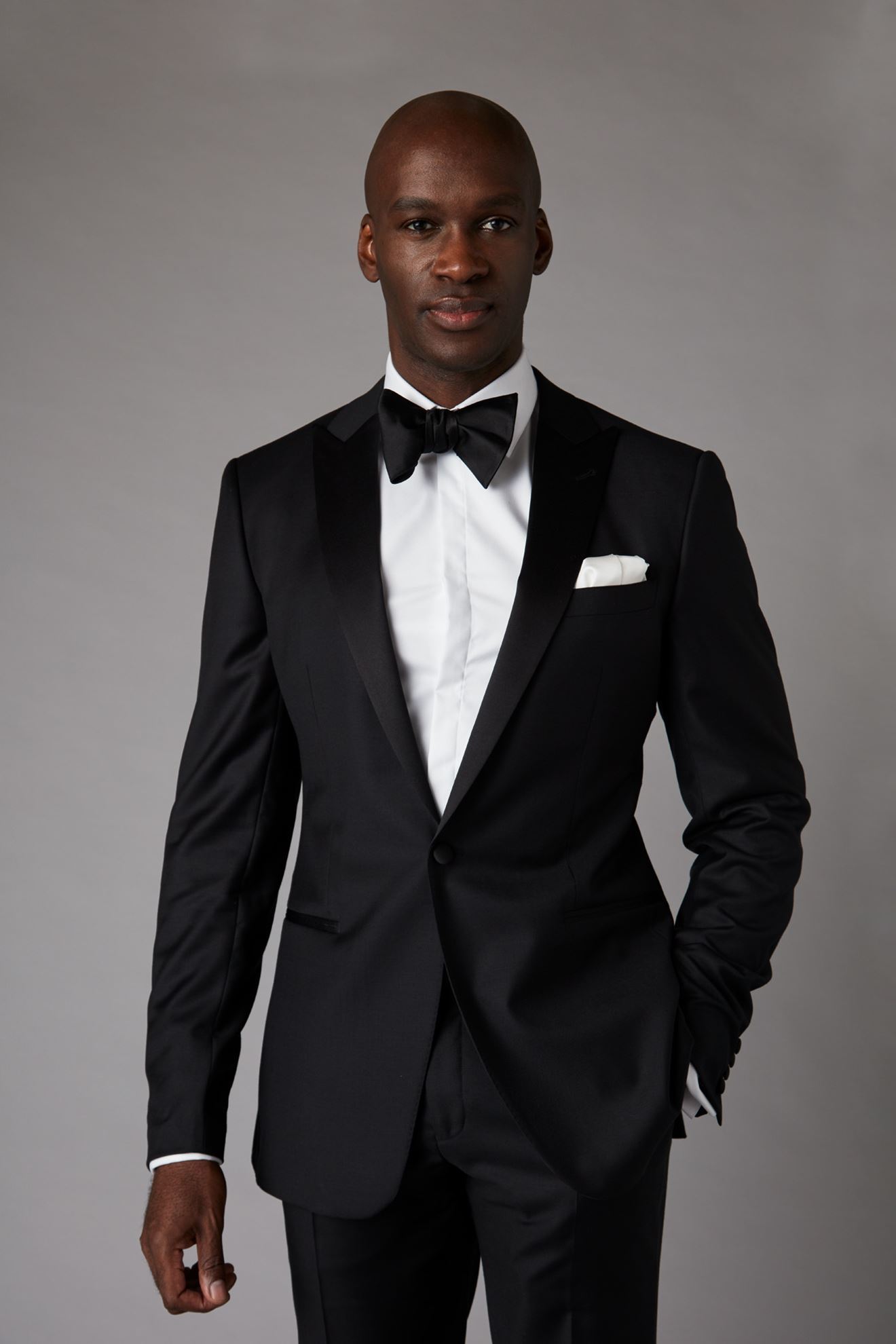 Black Slim Fit Two-Piece Tuxedo | From £299, Free Delivery | THE DROP