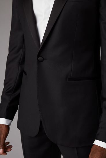 Picture of Black slim fit two-piece tuxedo
