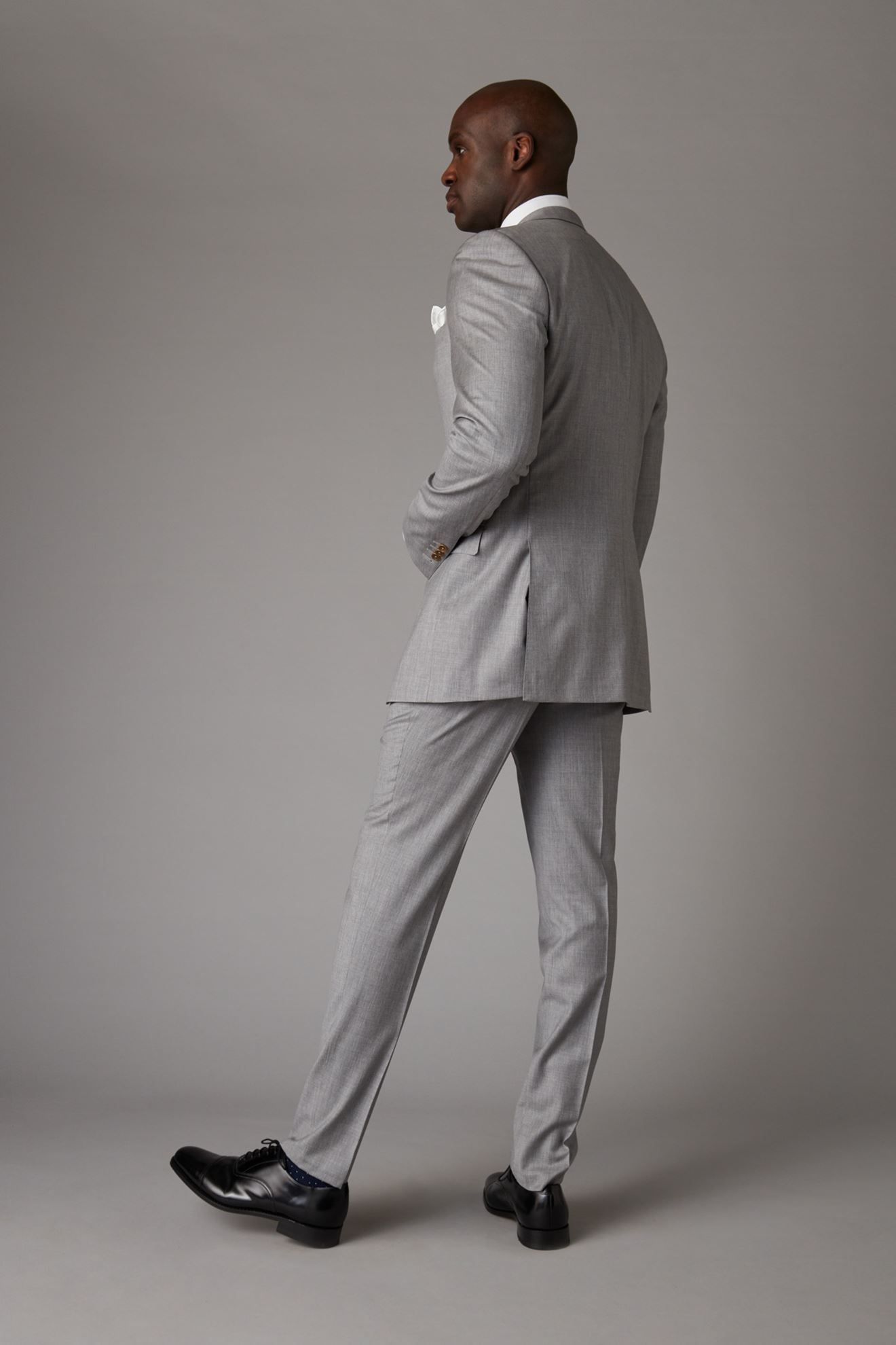 Picture of Light grey three-piece suit