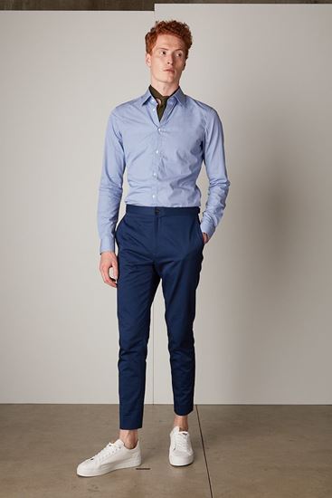 Chinos navy blue - Slim fit chinos