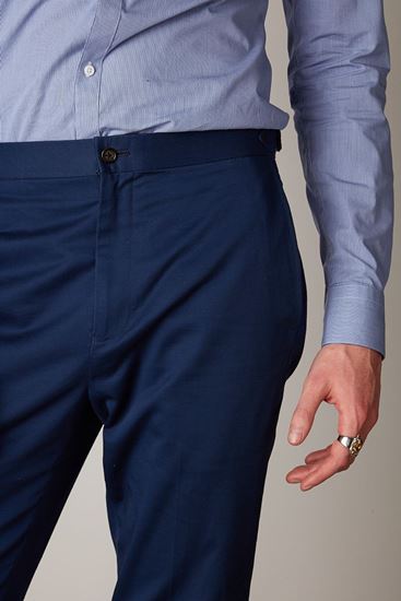 Blue Chinos | Made to Measure From £75, Free Delivery | THE DROP