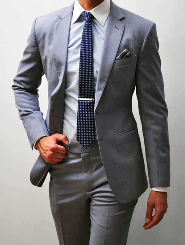 Grey Two-Piece Suit