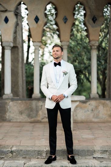 Only  Sons Super Skinny Tuxedo Suit Pants in White for Men  Lyst